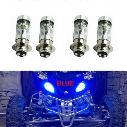 H6 LED Headlight Bulbs 100W Super White 2 pcs