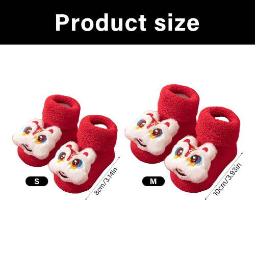 Kids Warm Lined Socks Winter Soft Combed Cotton Elastic 6 1
