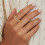 Gold Plated Stackable Rings for Women 18K Non-Tarnish CZ 2