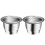 Coffee Filter Cup Stainless Steel 2 Pcs 8