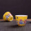 Ceramic Enamel Teapot with Painted Design 4