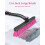Snow Brush and Ice Scraper 44 inch Extendable Foam Grip Pink 3