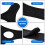 Anti-Snore Chin Strap Adjustable Breathable Black 4