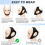 Anti-Snore Chin Strap Adjustable Breathable Black 6