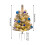 30 inch Pre-lit Artificial Christmas Tree LED Snow Flocked 3