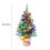 Mini Flocked Christmas Tree Desktop Decoration 2