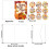 Thanksgiving Note Cards Turkey Maple Pumpkin 24 Pack 6