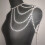 Pearl shoulder chain beaded necklace for weddings 7