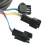 Electric Bicycle LED Display Controller 24V 36V 48V Black 7