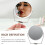 ROSENICE Double-Sided Folding Handheld Makeup Mirror with 7