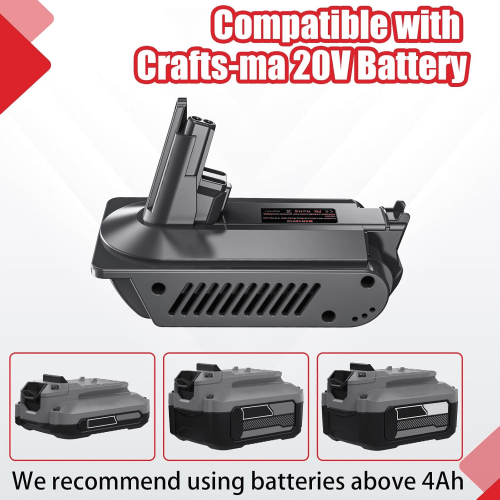 Craftsman 20V Battery Adapter for Dyson V10 Vacuum Models 1