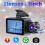 Dash Cam 1080P Front and Interior Recording with 3-Inch 6