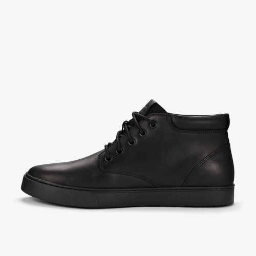 Clarks Lockton Mid Black Leather 1