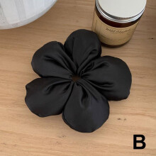 Satin Flower Headband Hair Tie Unique Design