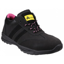 (6.5 UK, Black) Amblers Safety Womens/Ladies FS706 Sophie Safety Leather Shoes