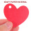 Wedding Seating Chart Heart Shape 3 Pieces 5
