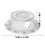 Bathtub Drain Cover and Plug Anti-Overflow Standard Size 3