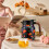 Vintage Pattern Insulated Teapot with Built-in Infuser 8