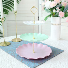 Plastic 3-Tier Cake Stand for Desserts 1 Piece