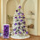 Shatterproof Christmas Tree Ornaments Purple 40mm 24pcs 2