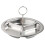 Stainless Steel Steamer Basket with Handle 3 Cavities 7