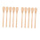 Wood Honey Spoon Synthetic Material 10 Pcs 4
