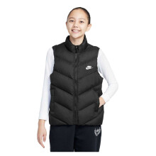 (12-13 Years, Black) Nike Childrens/Kids Sleeveless Puffer Jacket