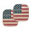 Vintage American Flag Car Sun Shade 2 Pack 5