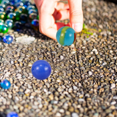 Glass Marbles Colorful 60 Pcs 1