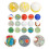 Glass Marbles Colorful 60 Pcs 4