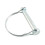 Trailer Coupler Hitch Pin Lock D-Shape Heavy Duty 4-Pack 3