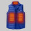 Light Royal Blue Heated Vest for Kids 9-Zone 7