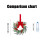 Artificial Christmas Wreath with Red Berries and Ribbon Bow 8