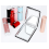 Folding Double-Sided Magnifying Vanity Mirror Black 1 Pack 4