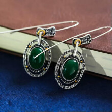 925 Silver Drop Earrings with Cubic Zirconia