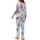 Northern Cardinal Women's Pajama Set Long Sleeve Soft 5
