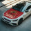 Christmas Car Hood Cover – Elastic Fabric Protector for 2