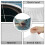 Shark Print Hood Cover Polyester Waterproof Stretchable 1pc 6