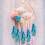 Natural Blue Pheasant Feathers 2-3 inch 200 pcs 8