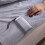 Electric Heated Blanket Throw Gray Portable 6