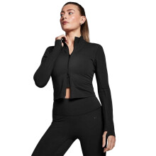 (8 UK, Black) MyProtein Womens/Ladies Tempo Plain Running Jacket