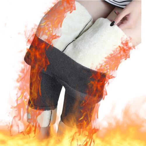 Women's Fleece-Lined High-Waisted Leggings 1