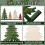 Ensemble de 8 sapins de Noël rustiques en bois 7