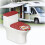 Weihnachtsmann-Toilettensitz und Spülkastendeckel-Set, 2er-Pack, Sterne 6