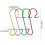 S-Shaped Christmas Ornament Hooks Green 12-Pack 2