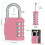 4-Digit Combination Padlock Outdoor Gym School Lock Pink 4