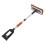Snow Brush with Ice Scraper Adjustable Aluminum Handle 35.4 3
