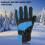 Electric Heated Gloves 12V Touch-Screen Waterproof 7