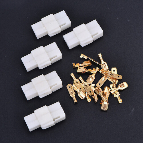 Kfz-Elektrik-Steckverbindersatz, Buchse, Stecker, 6,3 mm 2