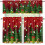 Küchengardinen-Set „Gothic Christmas Tree“ mit Stangendurchzug 5